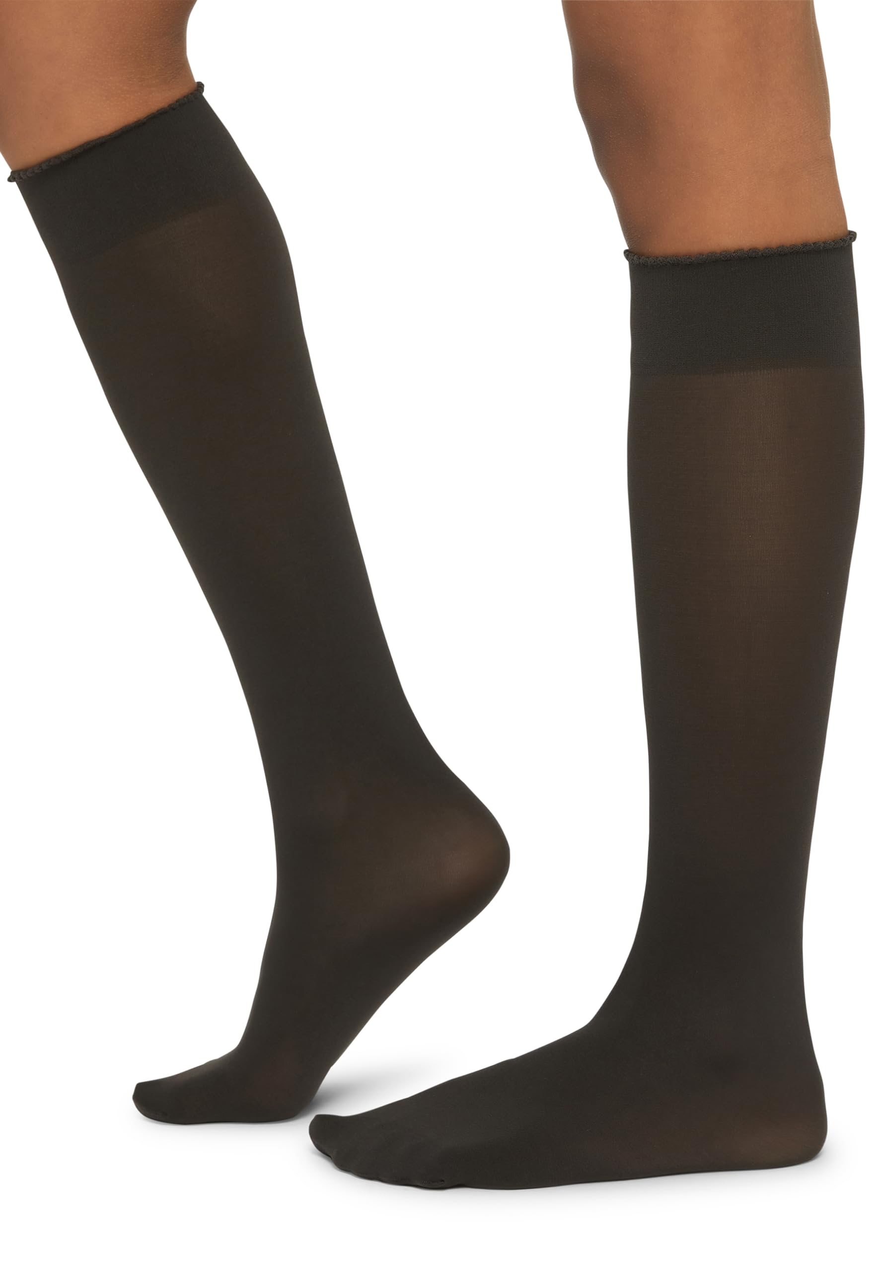 Wolford Velvet De Luxe 50 gambaletti neri coprenti