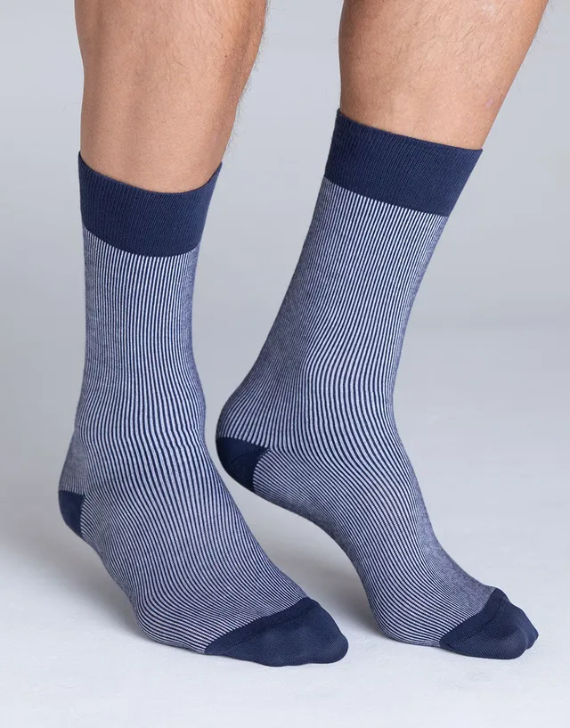 Lovable Man Fancy Cotton calzini corti blu cotone
