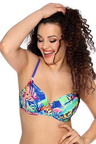 Ava SK-143 Top Bikini Full Cup Blu 9B