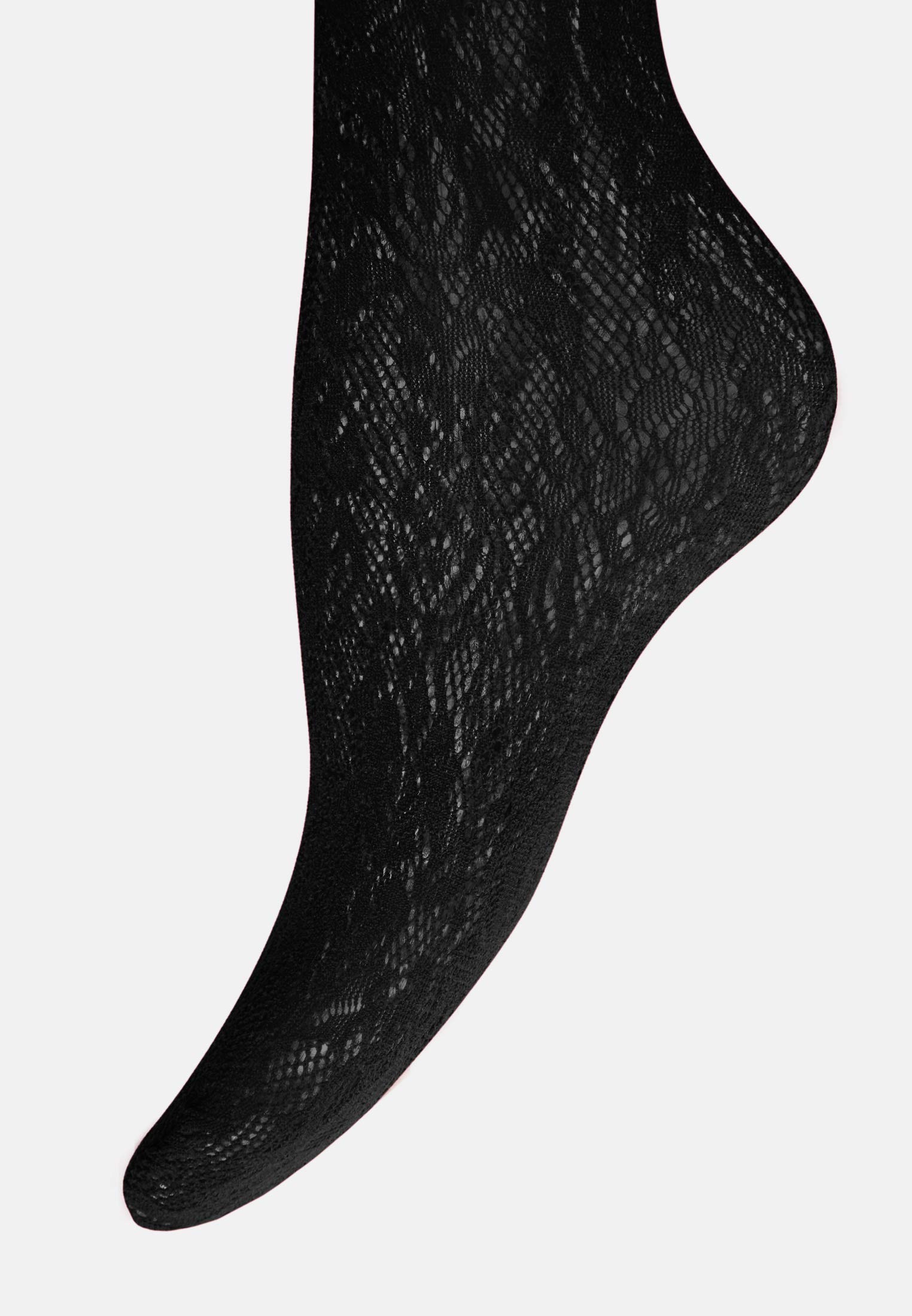 Wolford Phyllis collant a rete nero S