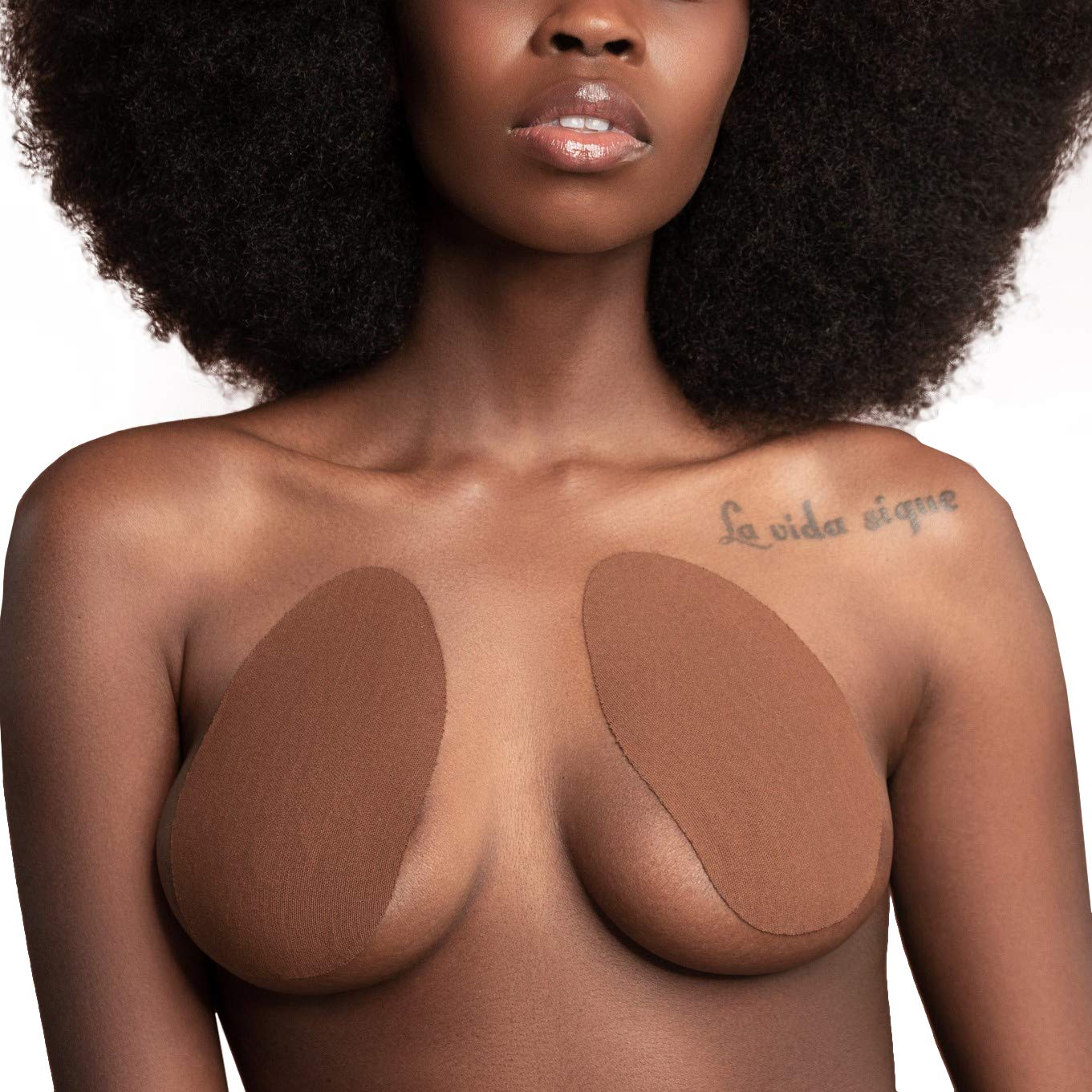 Bye Bra Breast Lift Tape reggiseno adesivo marrone