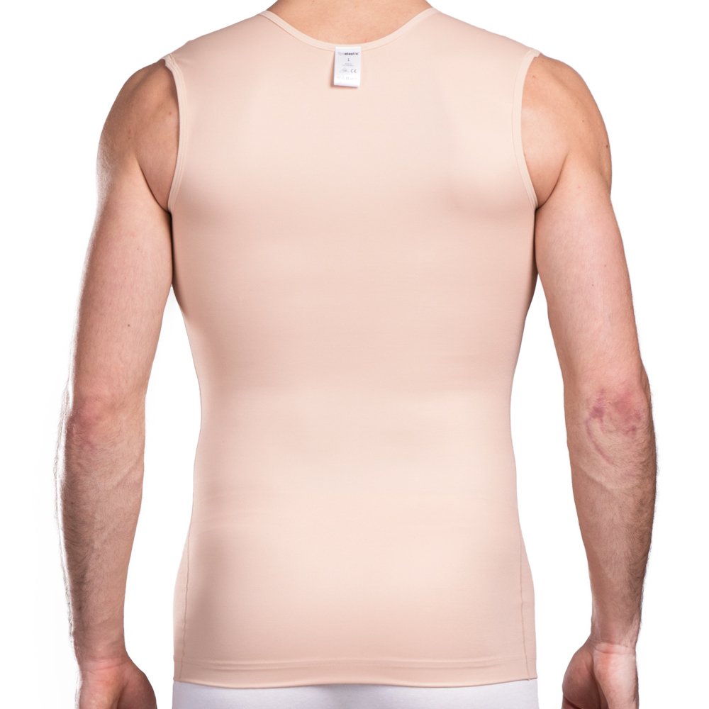 Lipoelastic MTmL Comfort gilet compressivo uomo Natural XS post operatorio