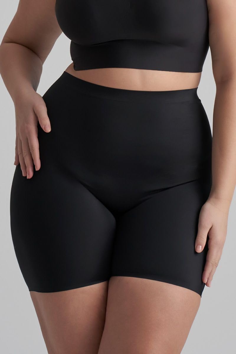 Bye Bra Invisible pantaloncini modellanti neri L anti-sfregamento