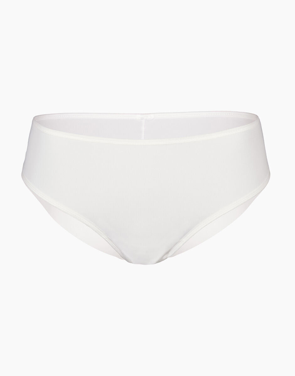 Lovable Invisible L0193 slip midi microfibra bianco invisibile