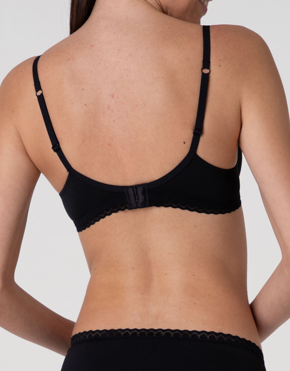 Lovable Value Micro LLDY8 reggiseno nero microfibra