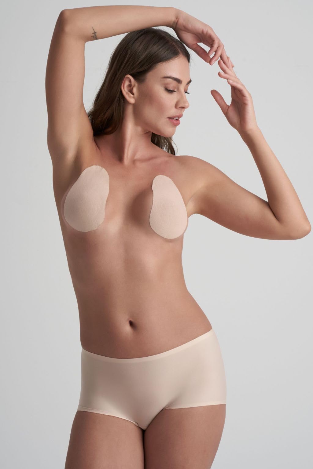 Bye Bra Breast Lift Tape reggiseno adesivo beige S-M