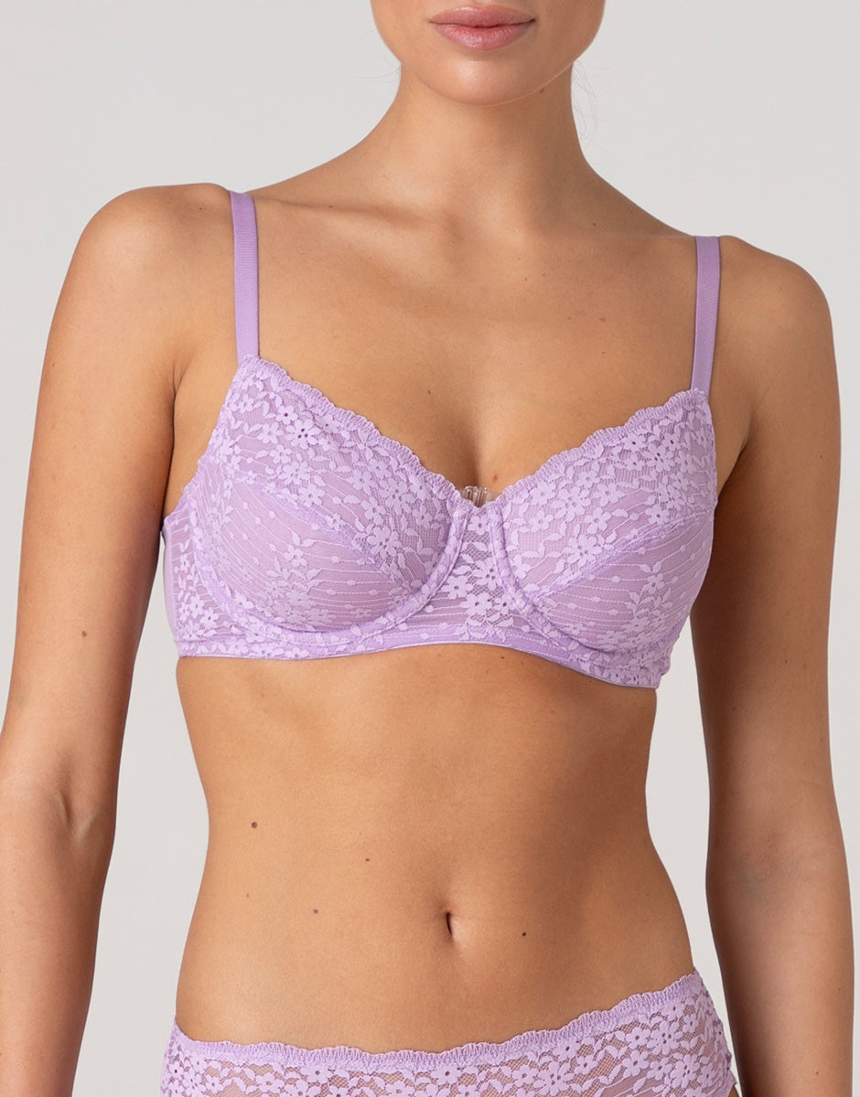 Lovable Spring Lace balconcino con ferretto reggiseno lavanda pizzo
