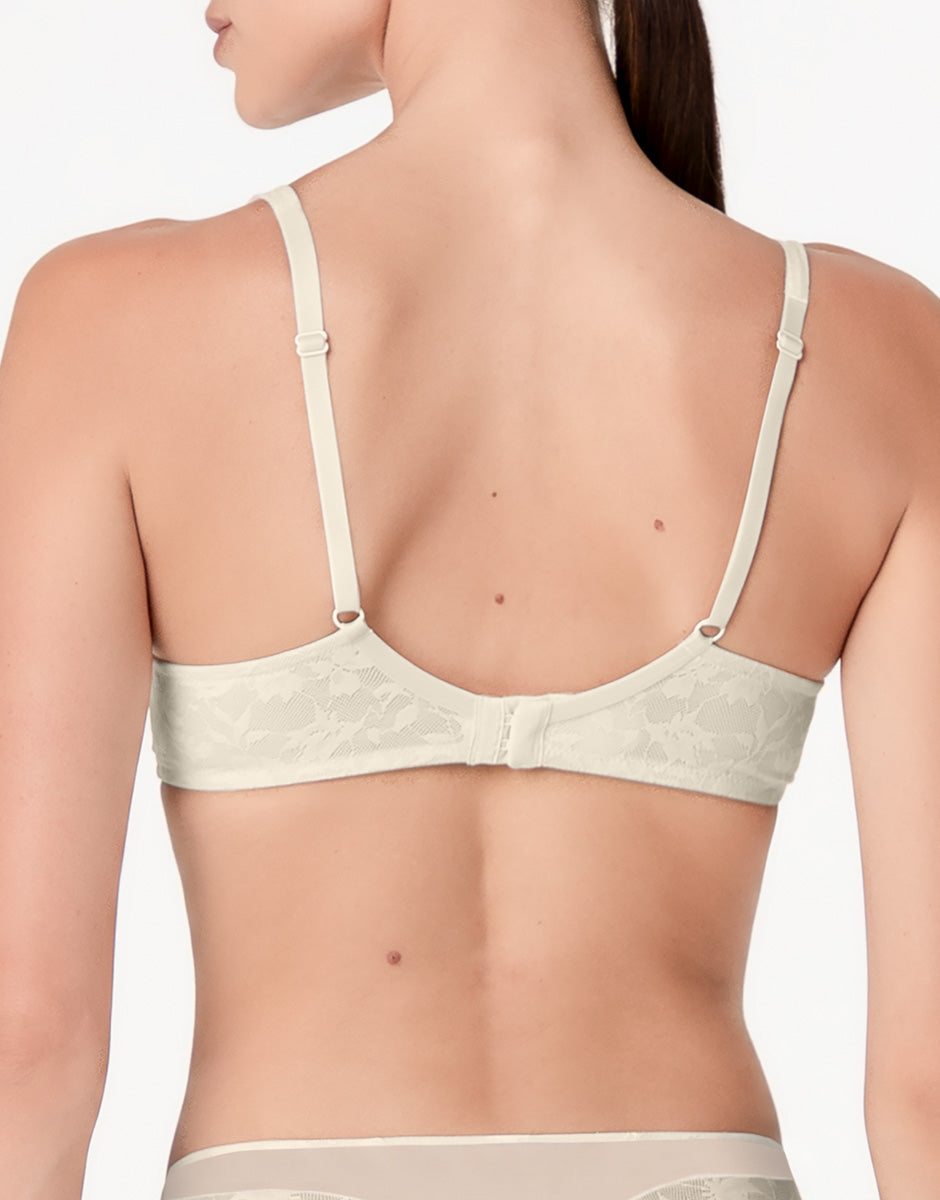 Lovable Blossom Lace Reggiseno Avorio in Pizzo Imbottito