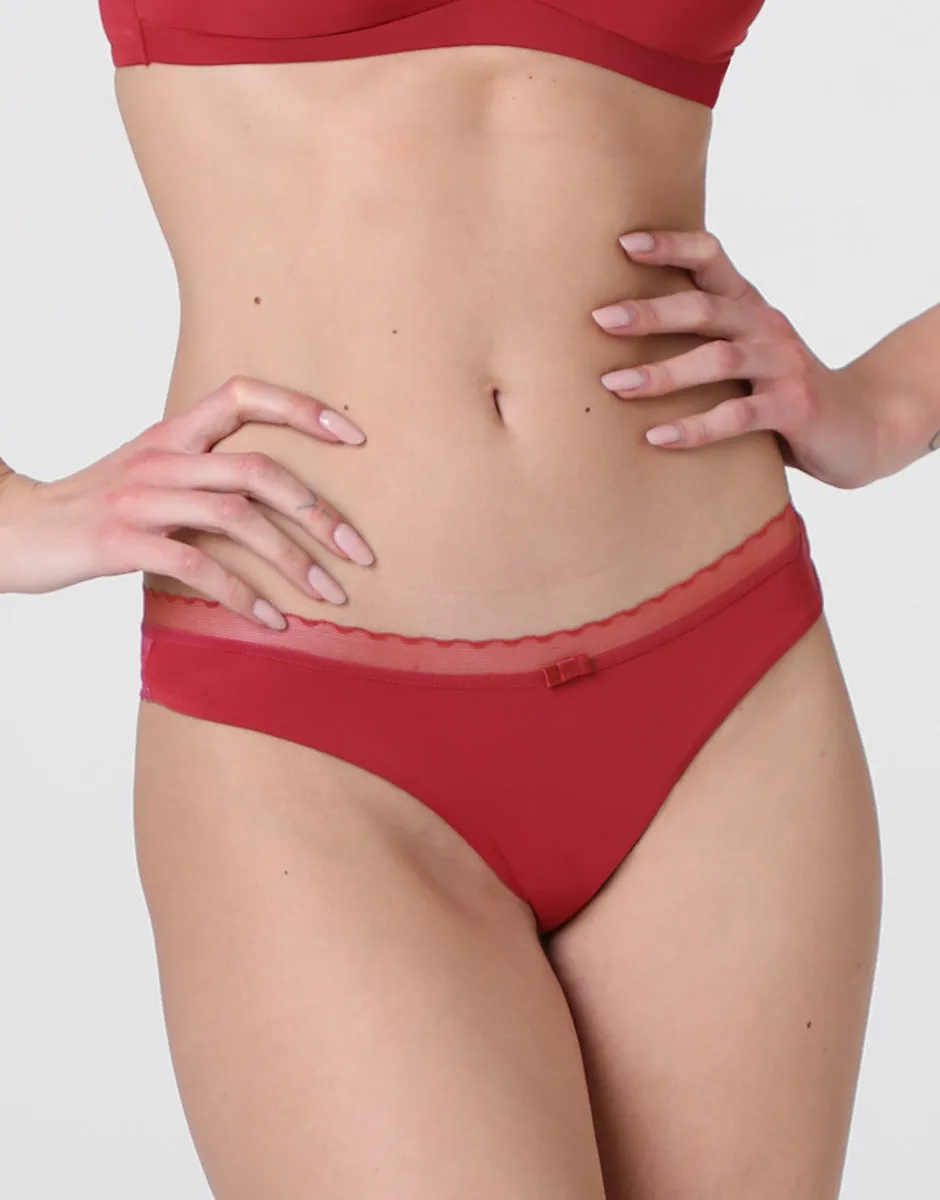 Lovable My Daily Comfort brasiliano microfibra lampone