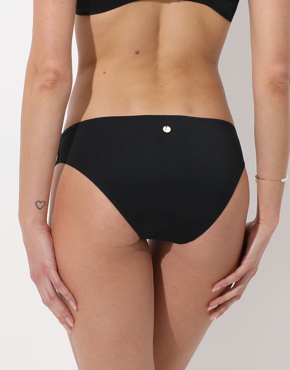 Lovable Essential Micro slip midi mare nero