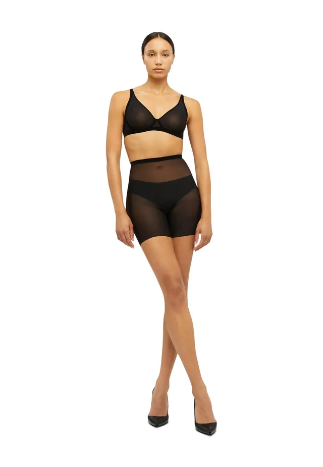 Wolford Tulle Control shorts modellante nero 36