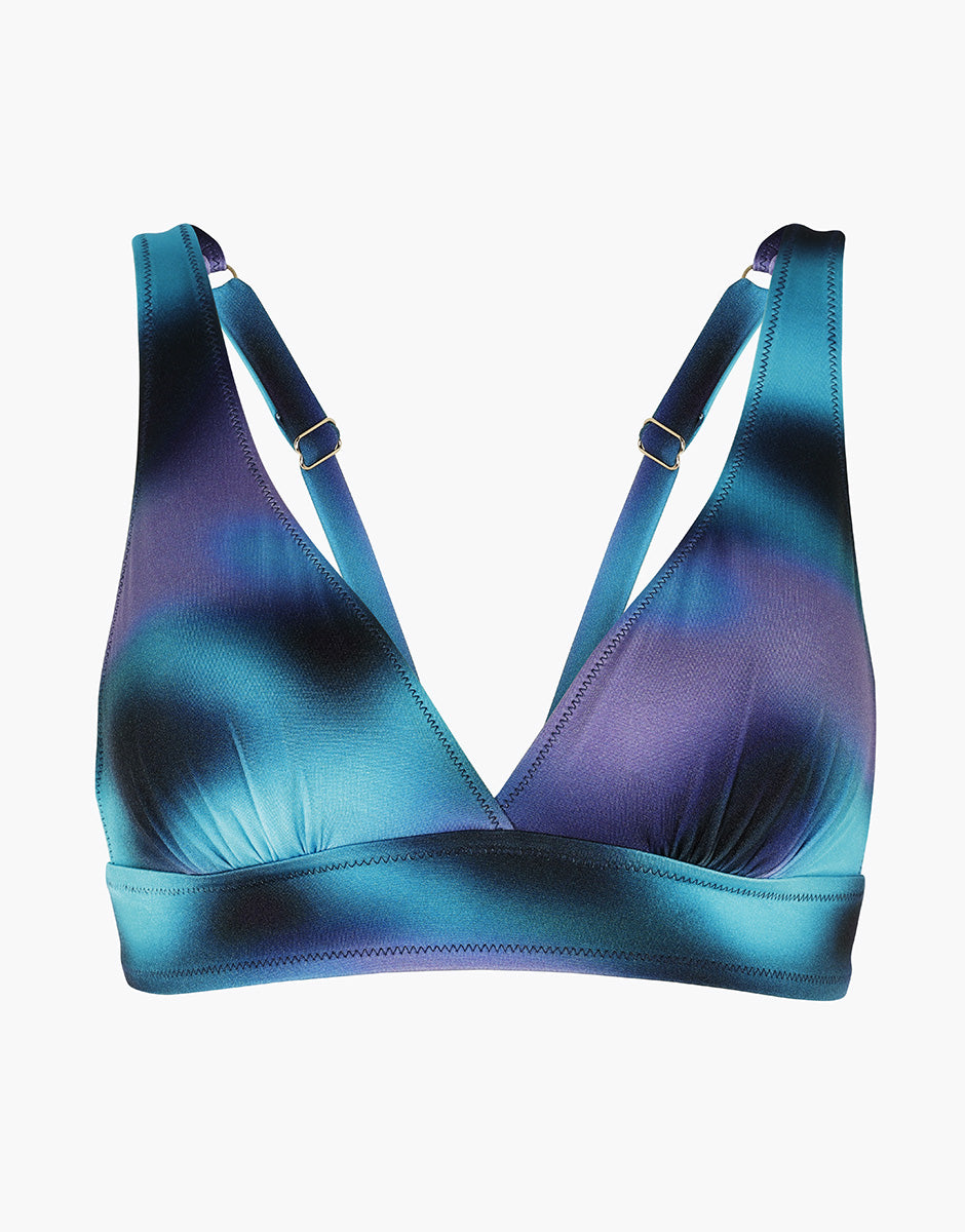 Lovable Printed Trendy Costume Triangolo Multicolor Sfumato