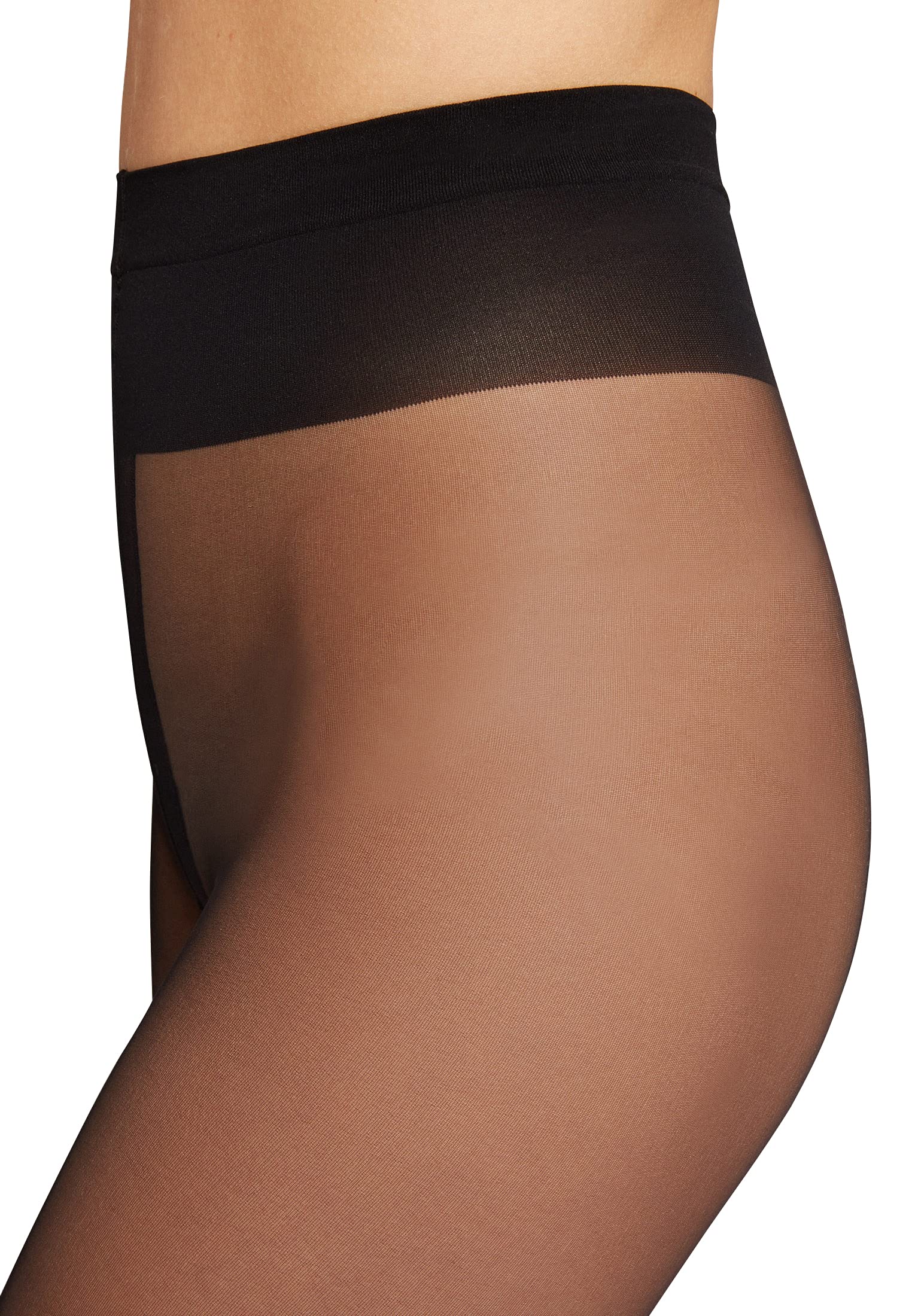 Wolford collant 10 den opaco con riga dietro