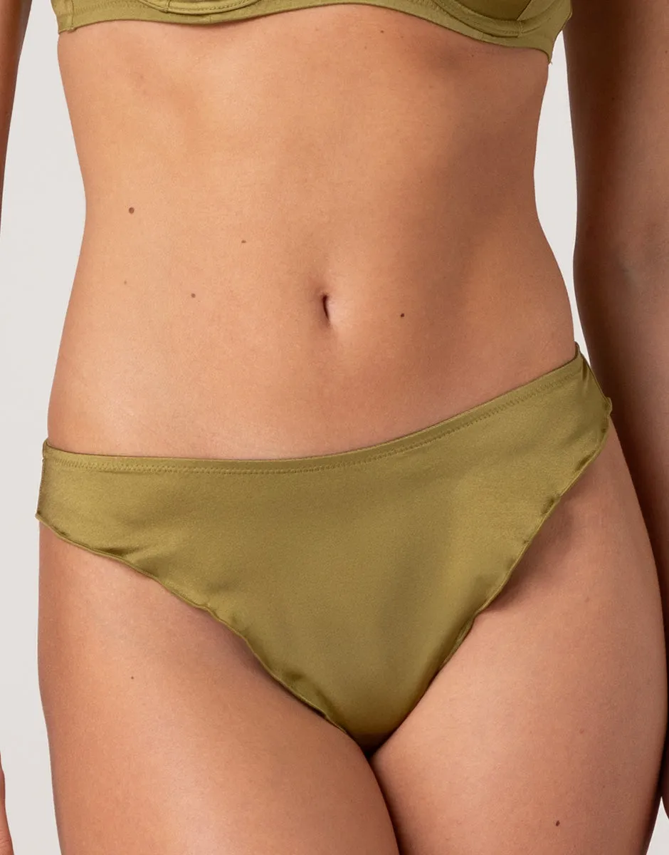 Lovable Chic Micro brasiliano microfibra verde cardamomo