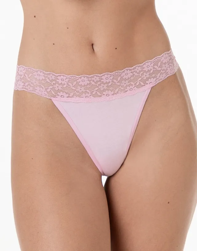 Lovable Table Panties LLE26 perizoma rosa cotone