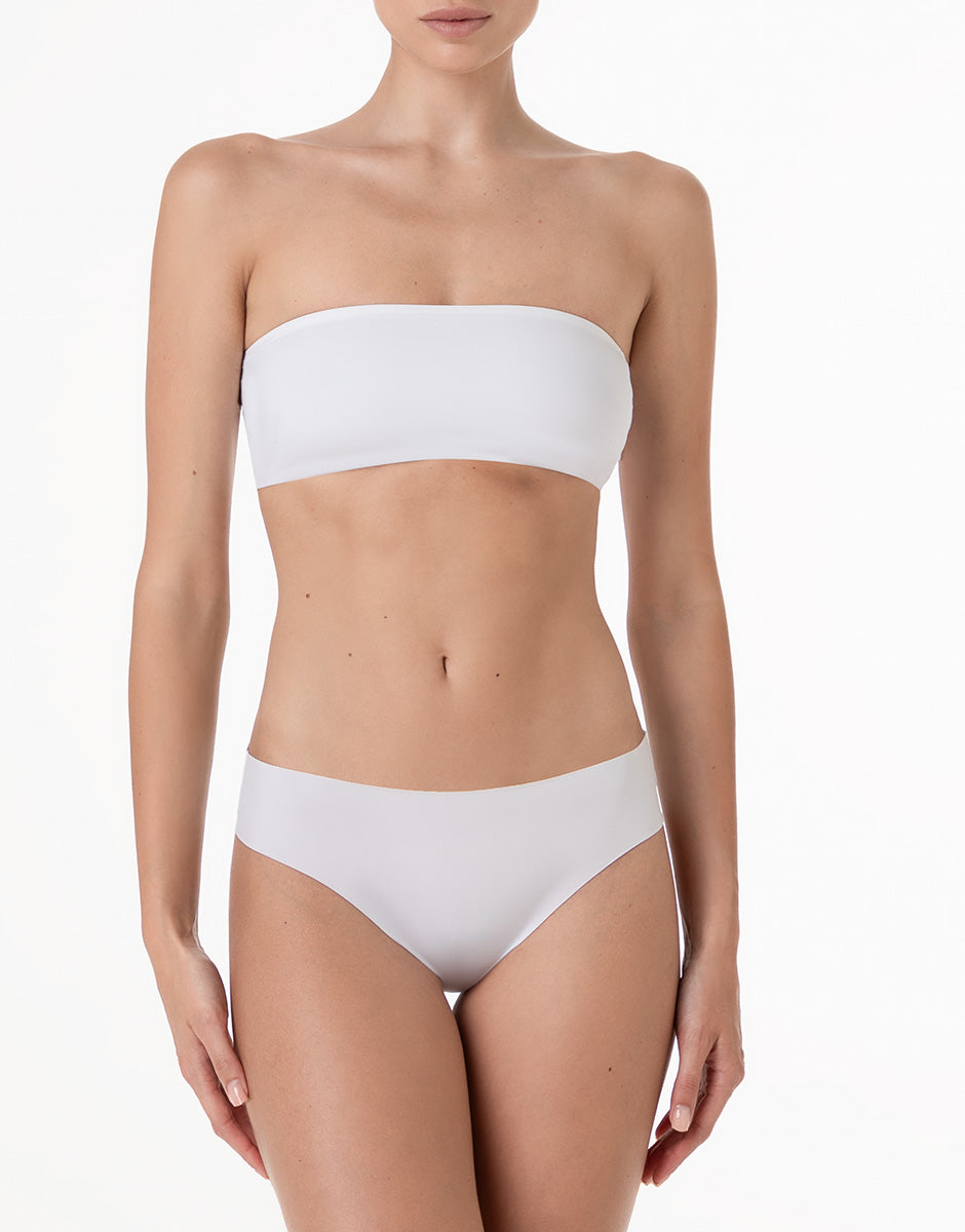 Lovable Second Skin Micro slip bianco senza cuciture