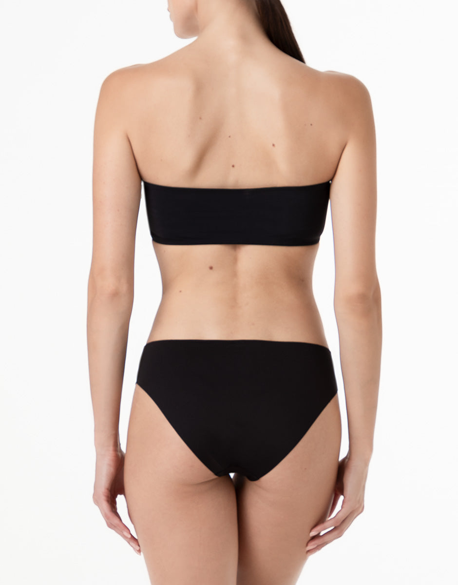 Lovable Second Skin Micro slip nero senza cuciture