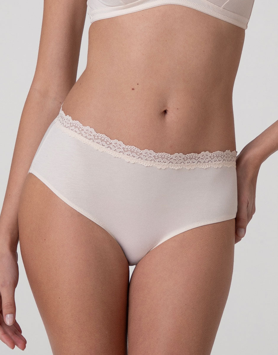 Lovable Trendy Modal slip alto avorio pizzo