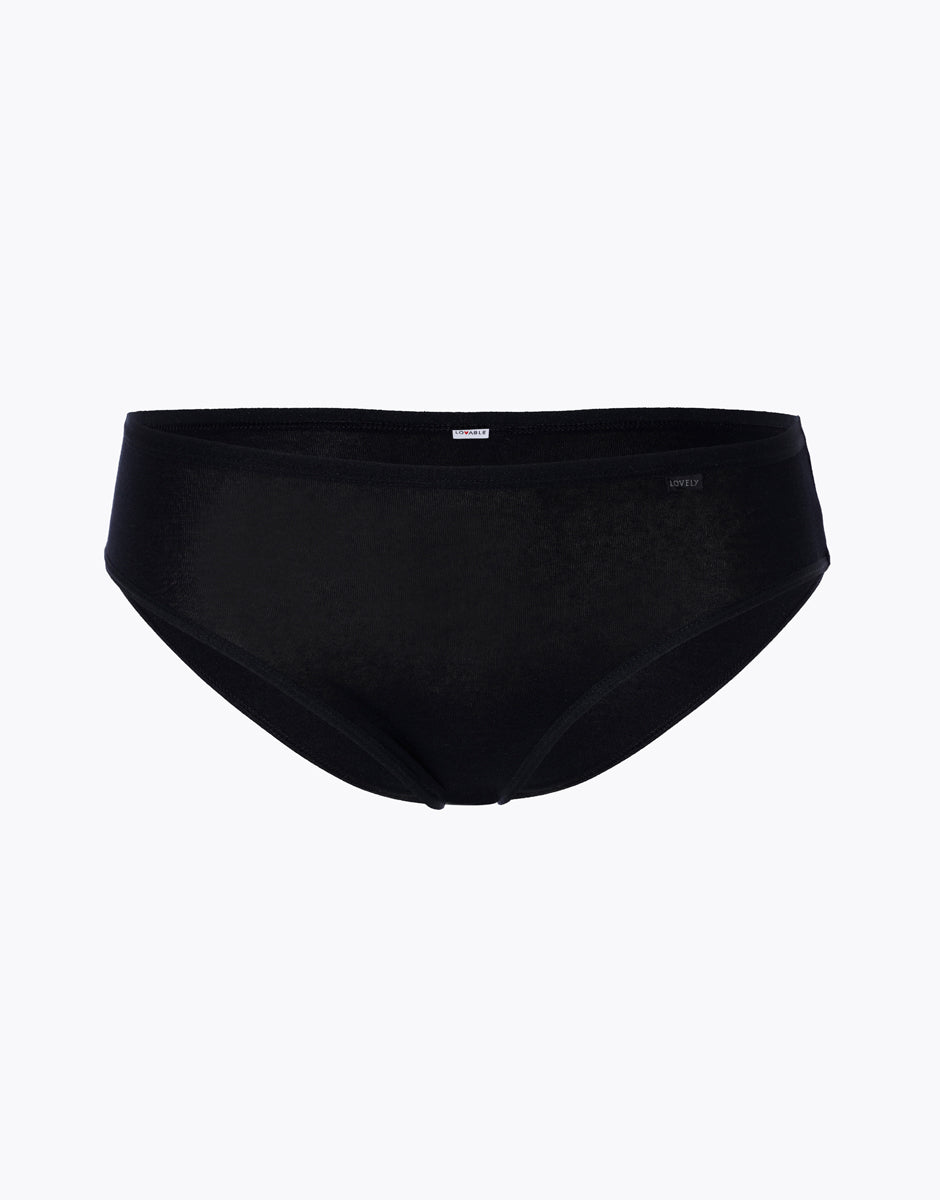 Lovable Lovely Slip Mini Cotone Modal nero