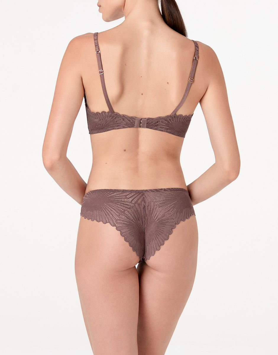 Lovable Blowball Lacy Micro Reggiseno Triangolo Nocciola