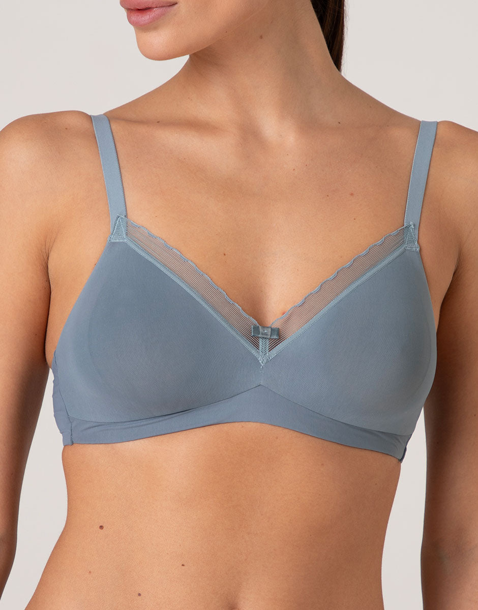 Lovable My Daily Comfort L027O reggiseno senza ferretto azzurro