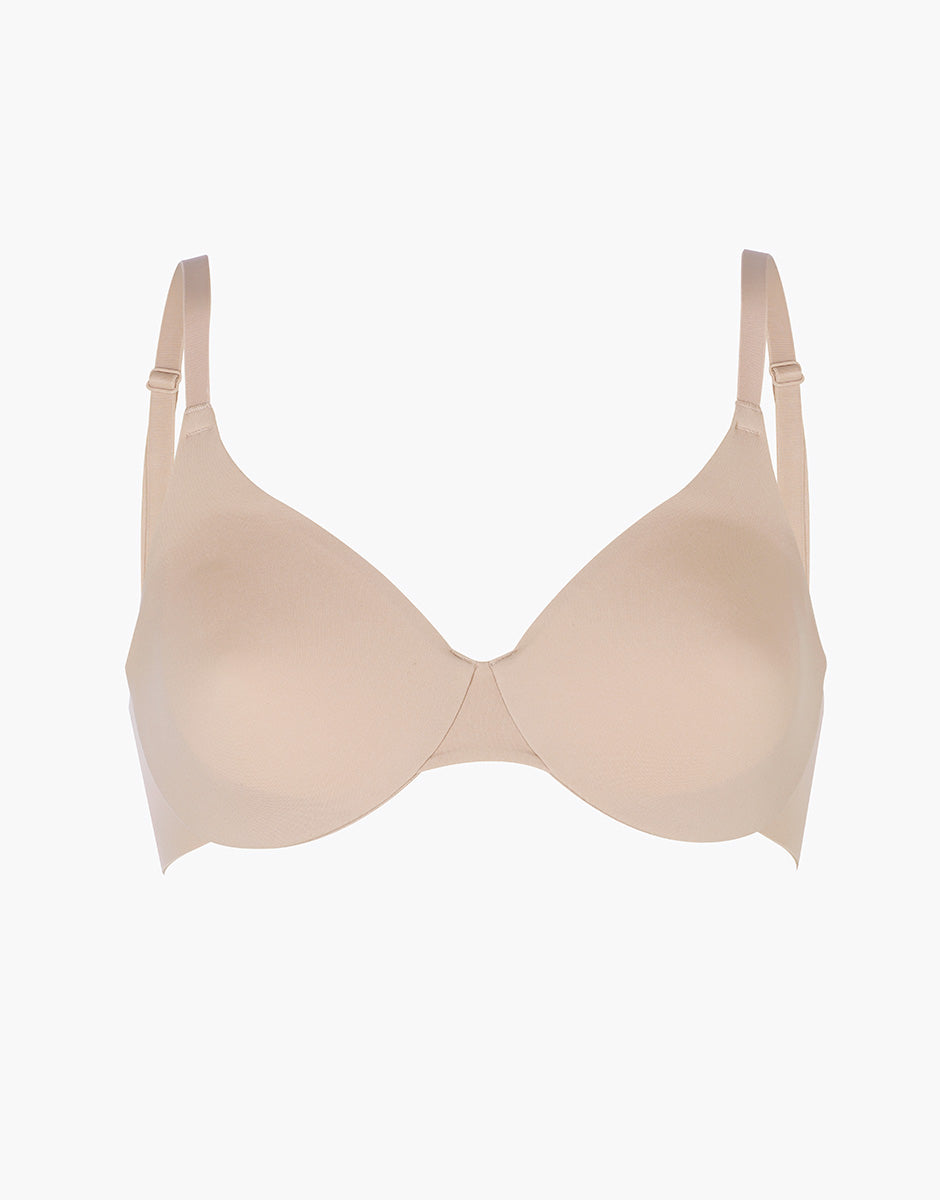 Lovable Invisible Essence reggiseno microfibra nudo chiaro