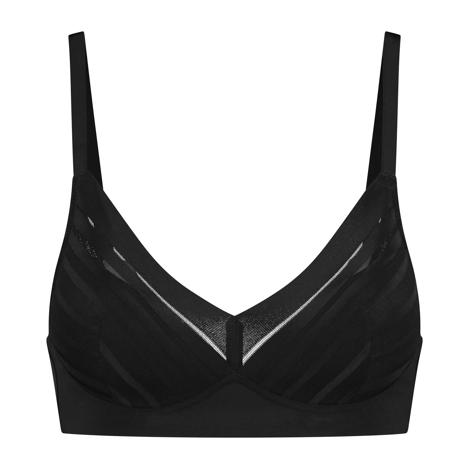 Bye Bra Powermesh Bralette Pizzo Senza Ferretto Rete Donna