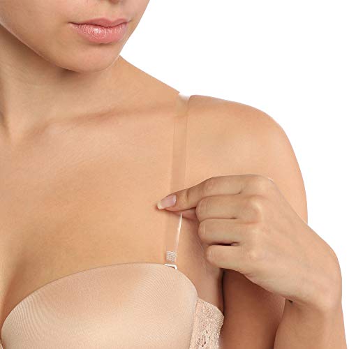 Bye Bra Spalline Trasparenti Reggiseno Silicone 10 Mm