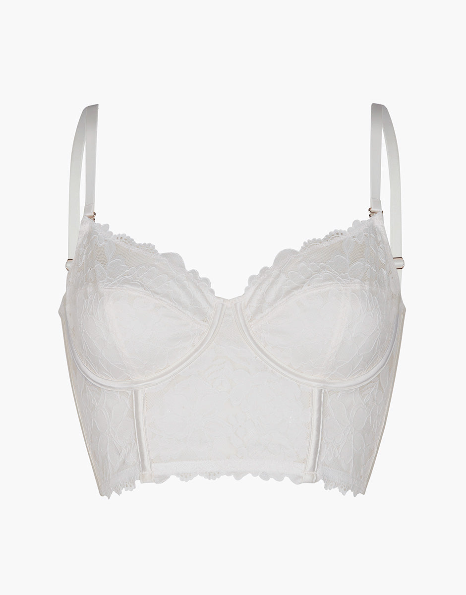 Lovable Beautiful Lace corsetto bianco latte pizzo