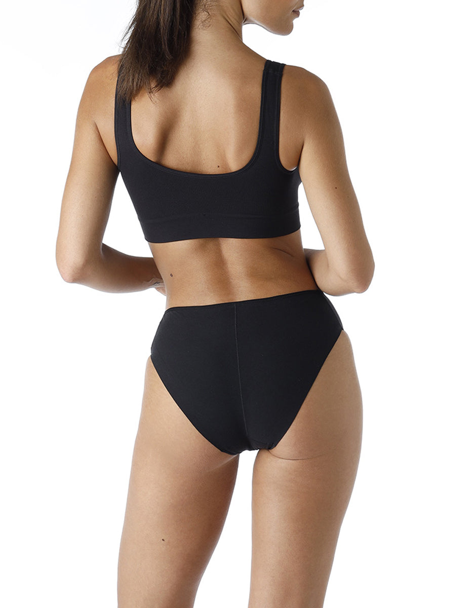 Lovable Active Comfort Yoga brassiere reggiseno sportivo nero senza ferretto