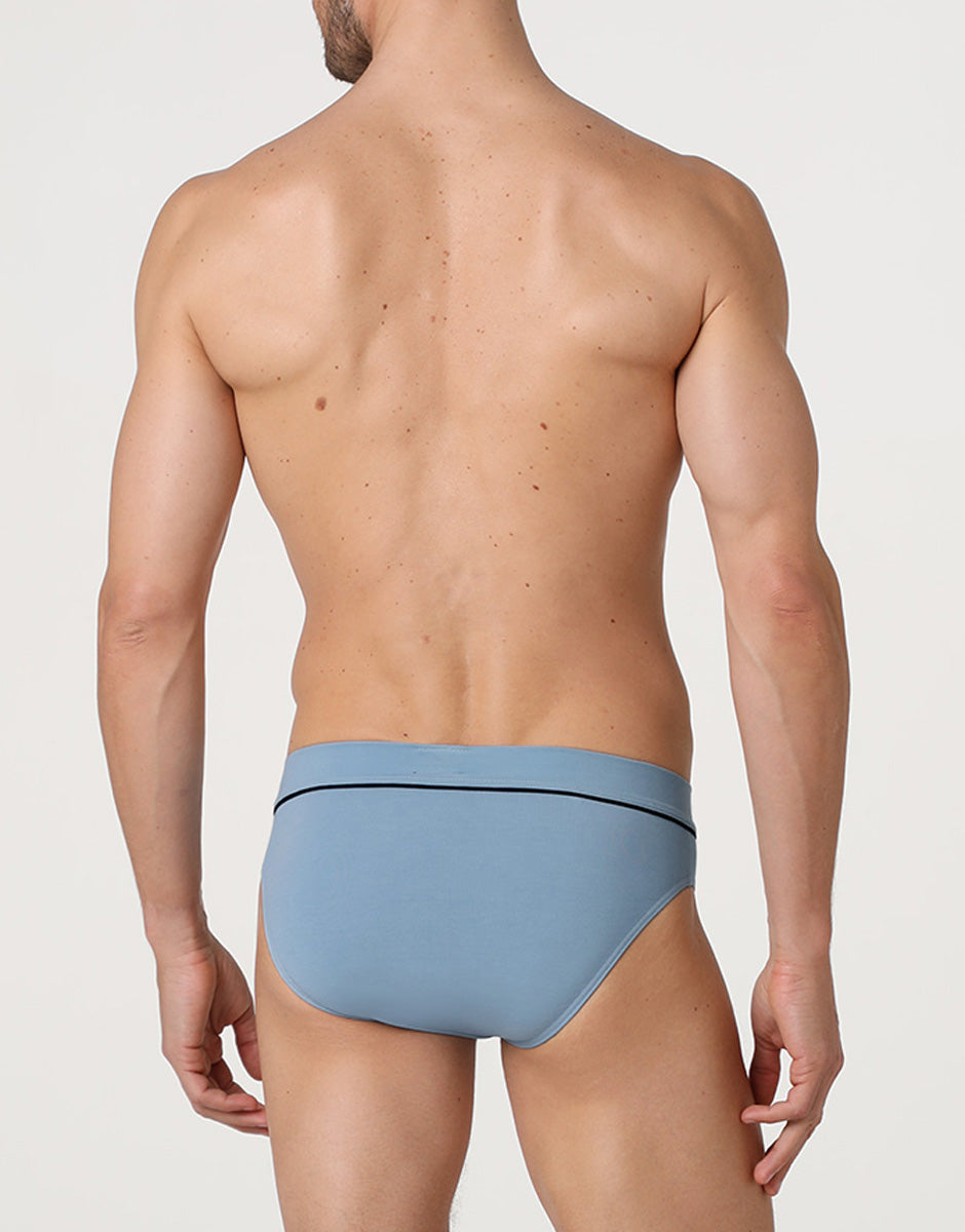 Lovable Man Modern Cotton Modal Slip azzurro polvere cotone