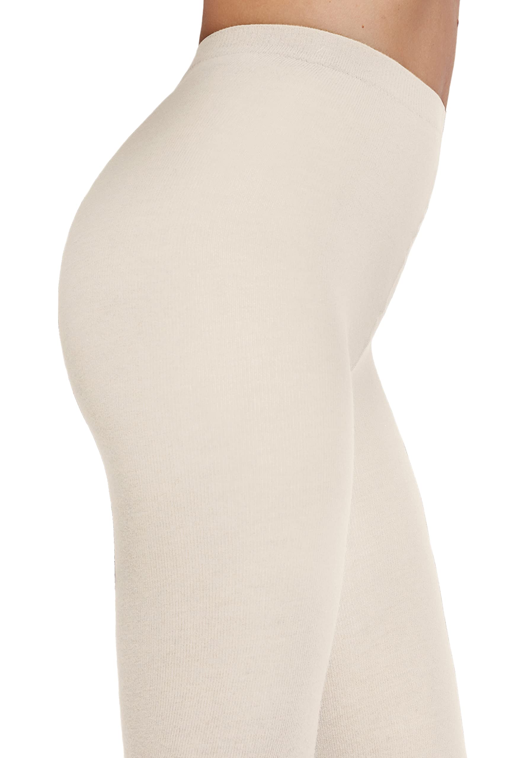Wolford Merino Tights Collant Opaco Bianco Ecru S
