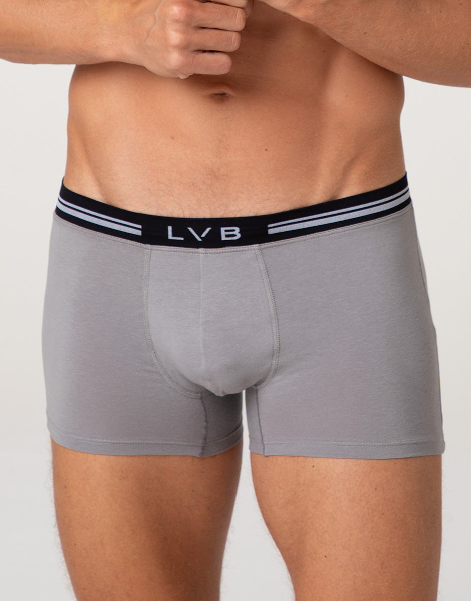 Lovable Man Comfort 360 boxer grigio scuro cotone