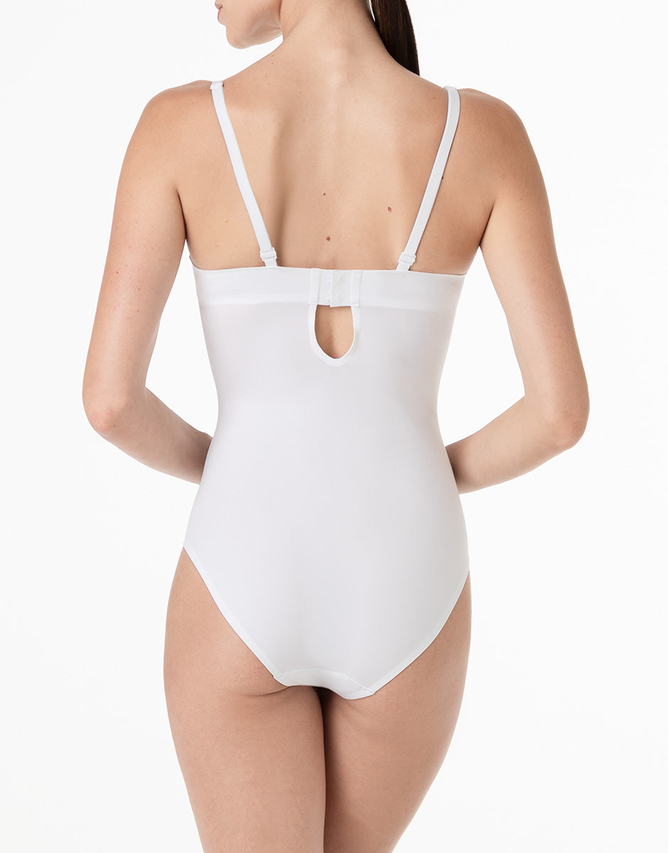Lovable Invisible Essence body con ferretto bianco microfibra
