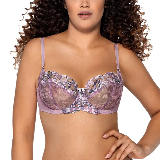 Ava Zoe 1986 reggiseno non imbottito rosa in rete