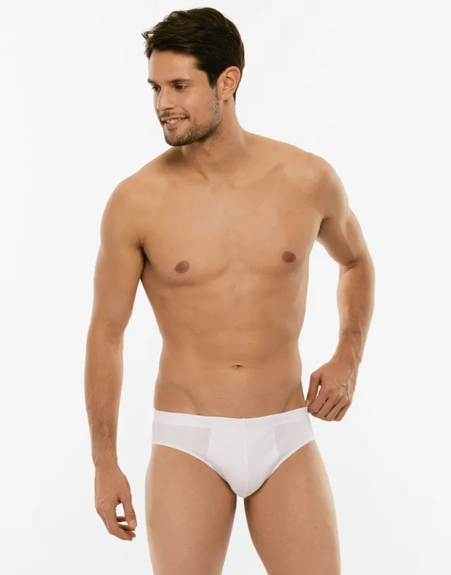 Lovable Man Pure Cotton slip uomo bianco cotone bipack