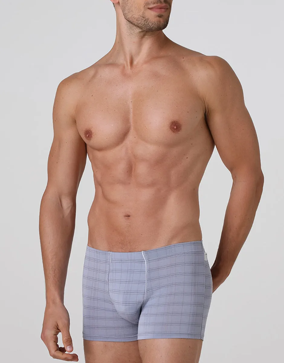 Lovable Man Active Boxer Micromodal Grigio Chiaro