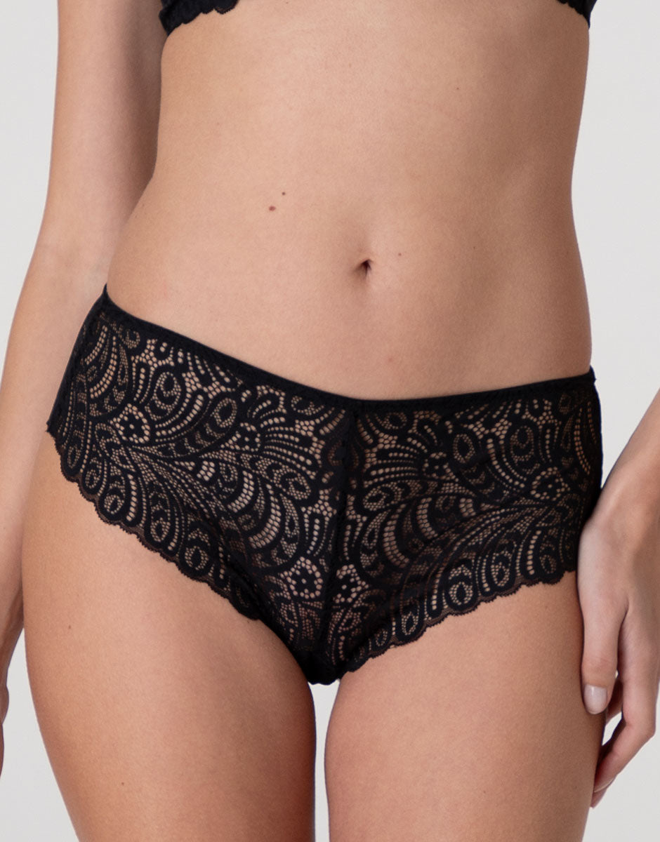 Lovable Shadow Lace slip nero pizzo coprente