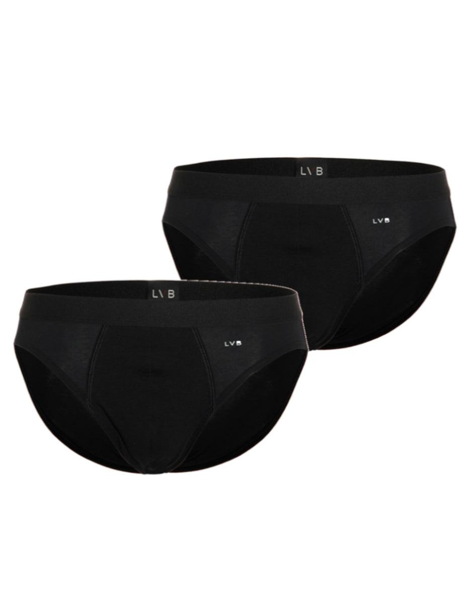 Lovable Man slip uomo cotone nero 2 pezzi