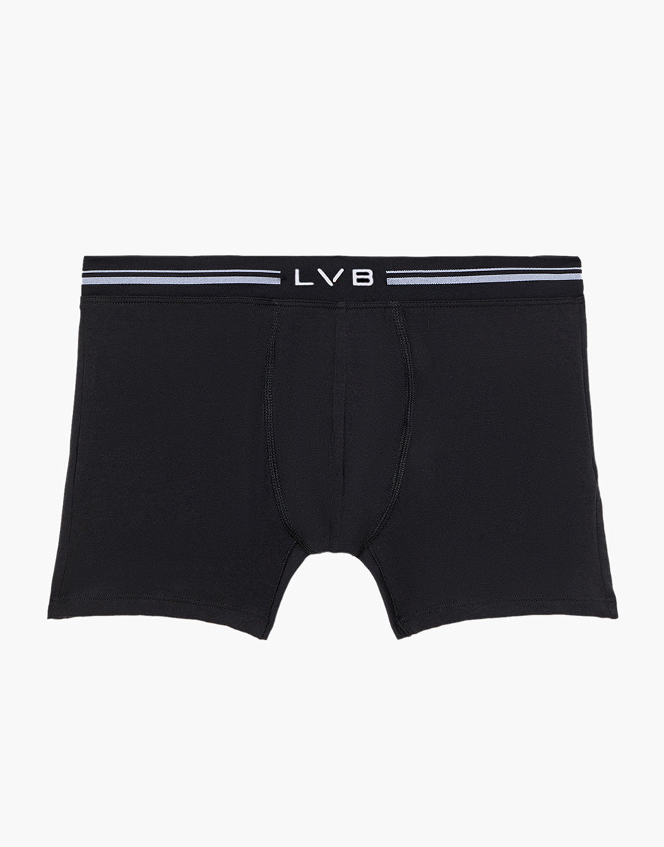 Lovable Comfort 360 Stretch Cotton Boxer Nero Elasticizzato