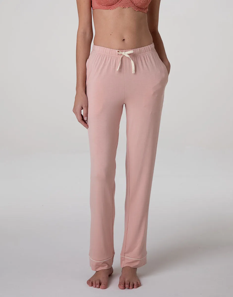Lovable LBF3SP1-0FR pantaloni pigiama rosa blush viscosa