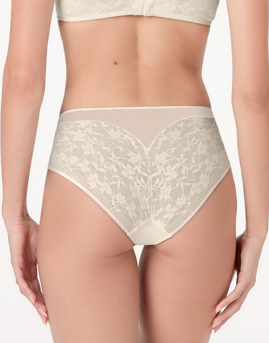Lovable Blossom Lace slip donna avorio in pizzo floreale