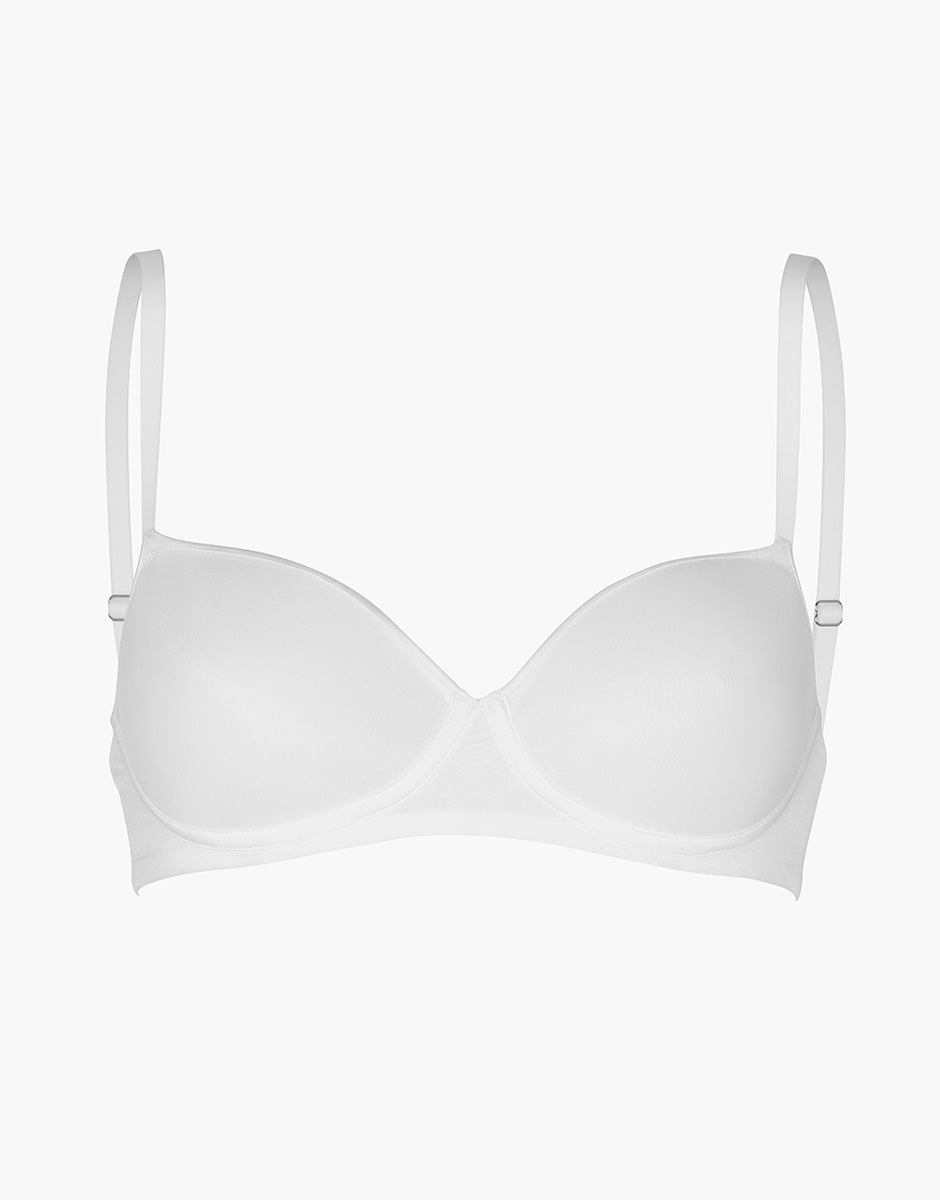 Lovable Invisible Breeze reggiseno senza ferretto bianco spacer