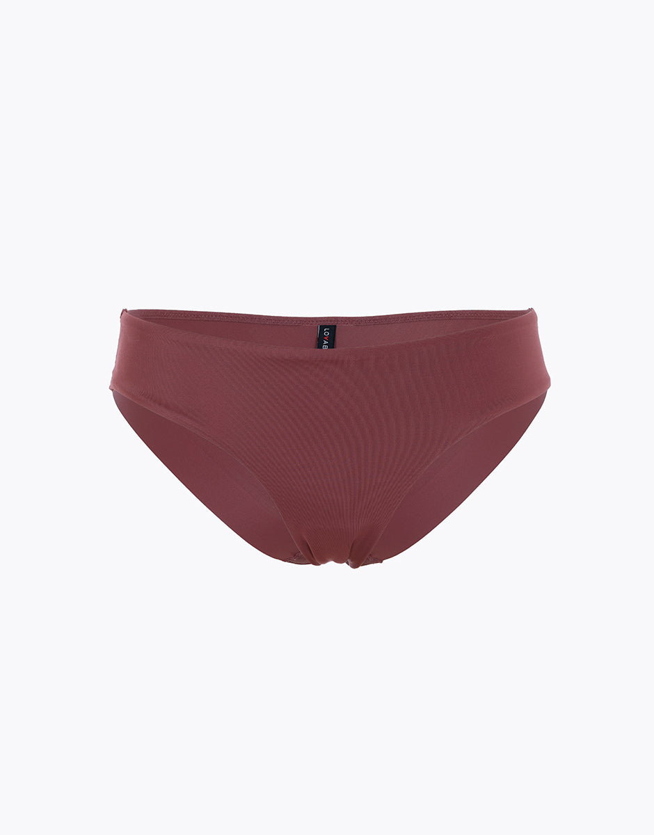 Lovable Invisible L0153 slip donna amaranto senza cuciture