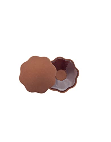 Bye Bra copricapezzoli tessuto beige riutilizzabili