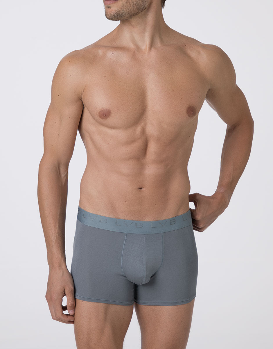 Lovable Man Ultra Stretch Modal Boxer Lungo Azzurro Stretch