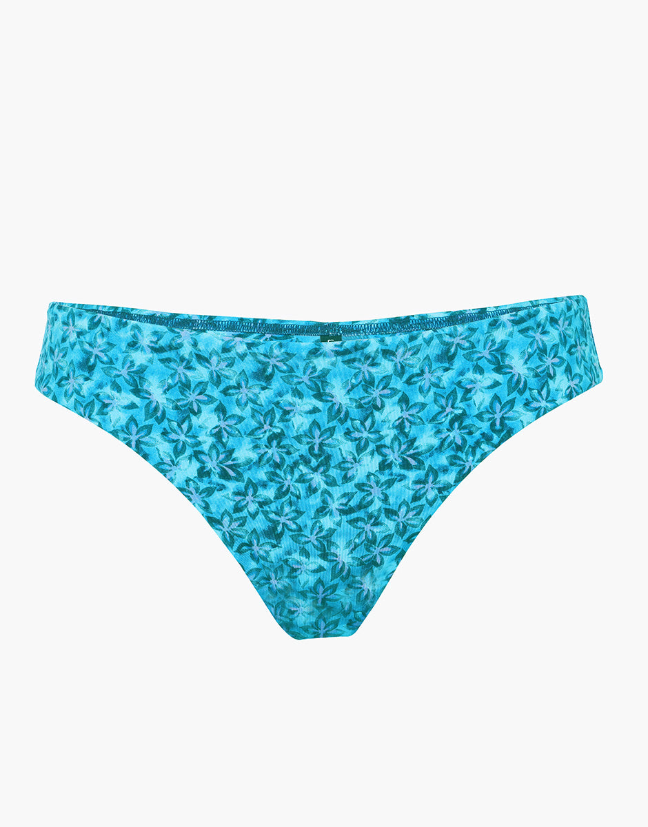 Lovable Shiny Micro costume brasiliano fiori multicolor