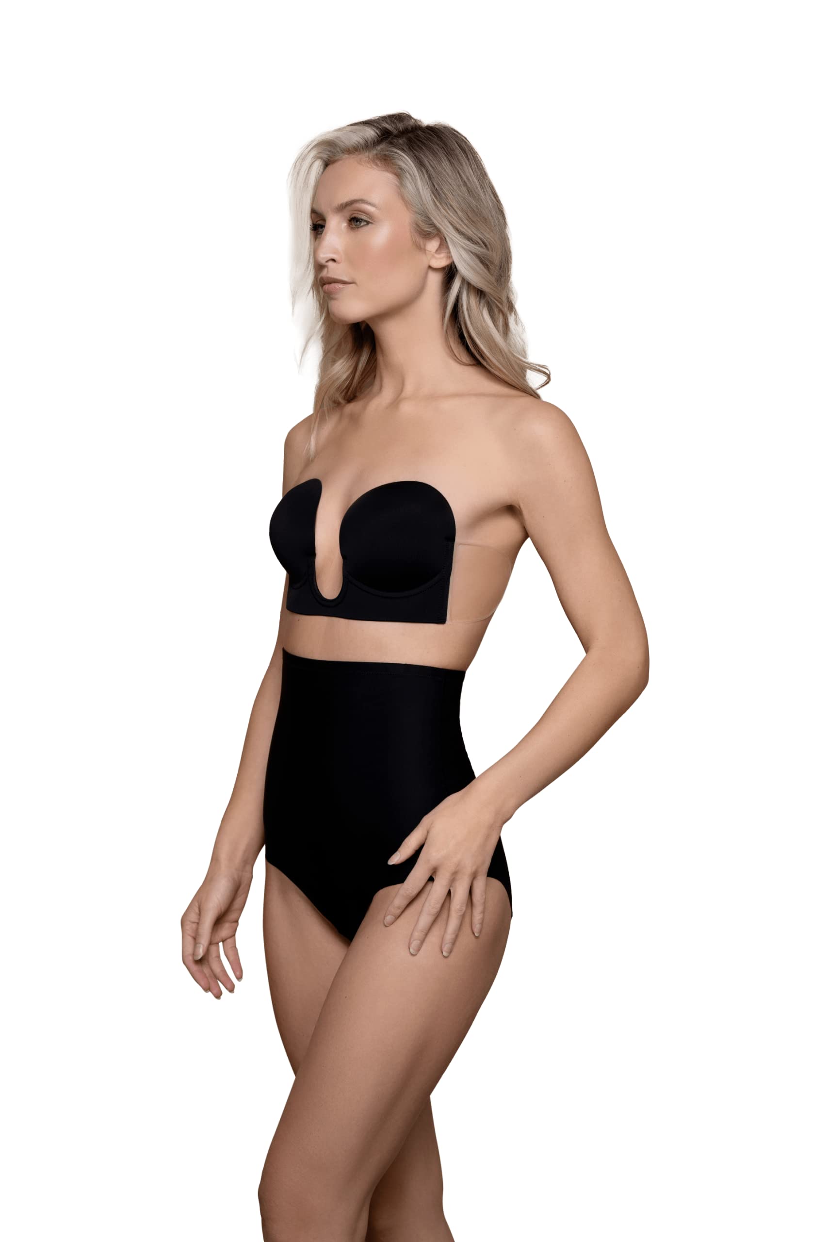 Bye Bra Stile U reggiseno adesivo coppa E push up
