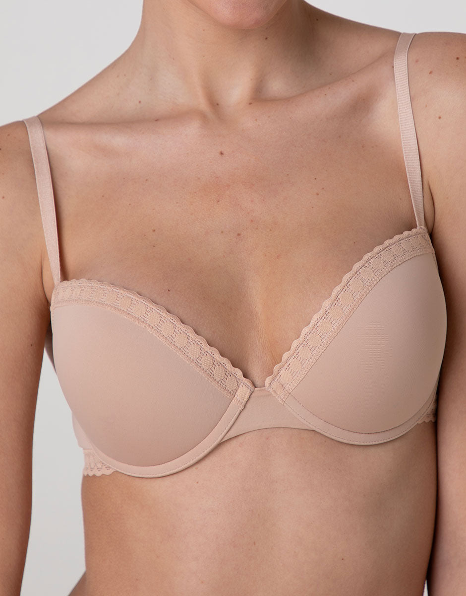 Lovable Value Micro reggiseno con ferretto cipria microfibra