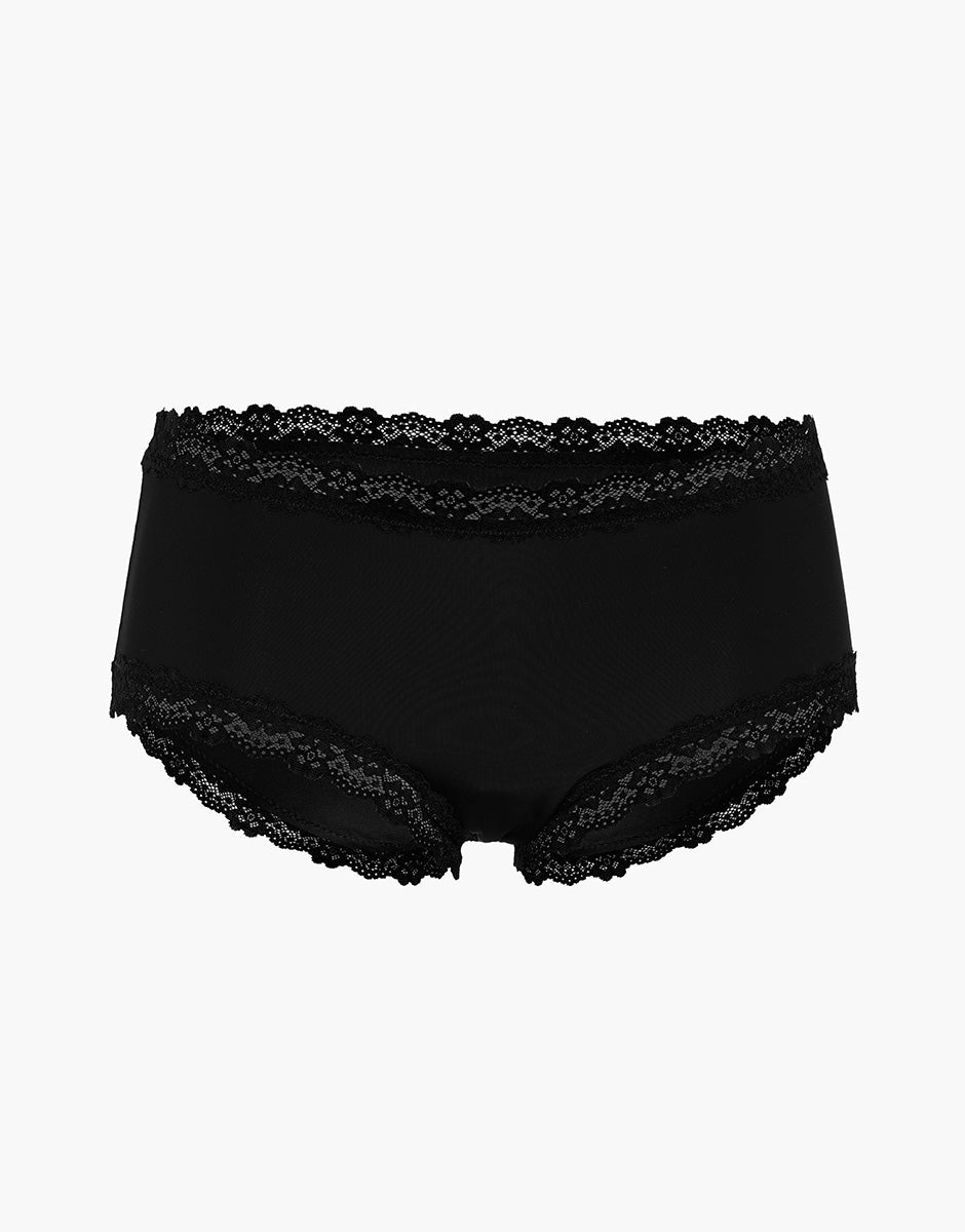 Lovable Lacy Micro culotte microfibra nero pizzo